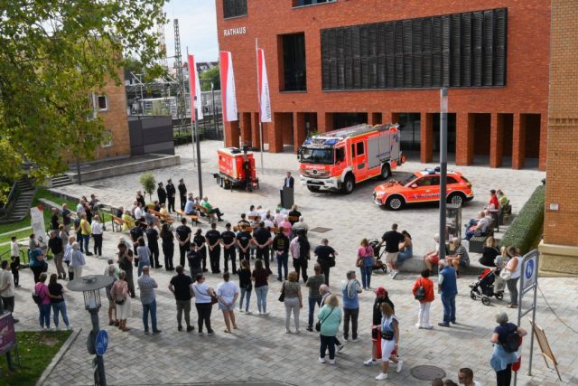 Fahrzeugsegnung der Feuerwehrfahrzeuge