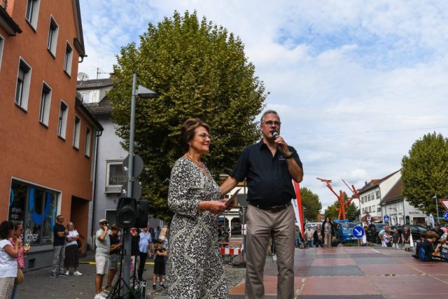 Elvira Canestrini mit Oliver Marzian